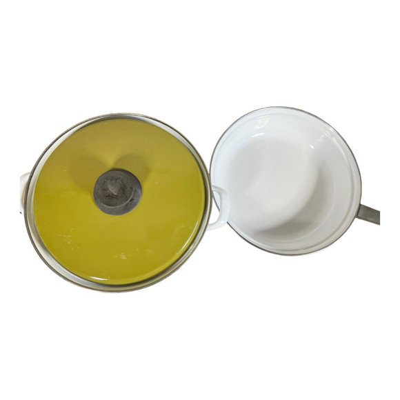 Austria Enamel Soup and Skillet Pans - Picture 3 of 11